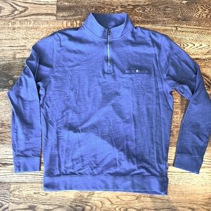 Jonnie-O men’s quarter zip cotton sweatshirt size large.